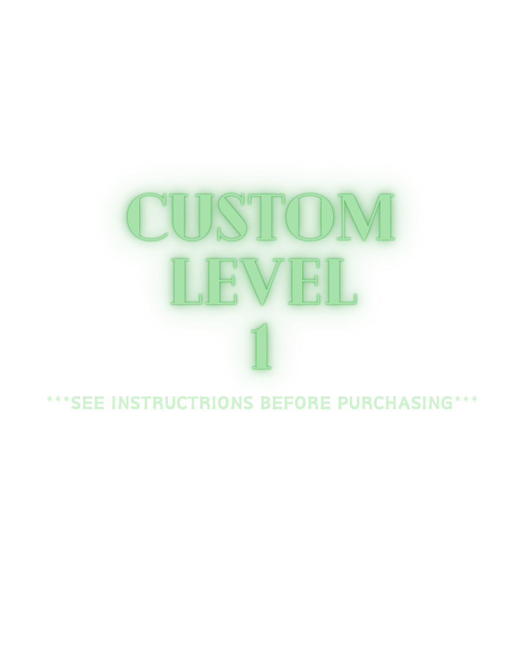 Custom Set Level 1