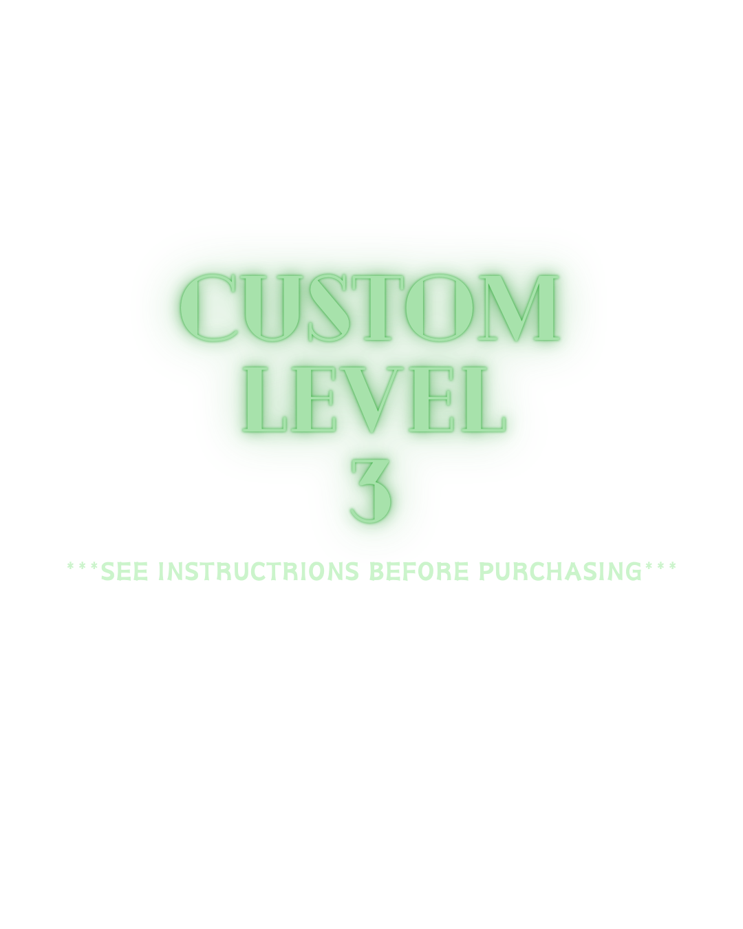 Custom Set Level 3