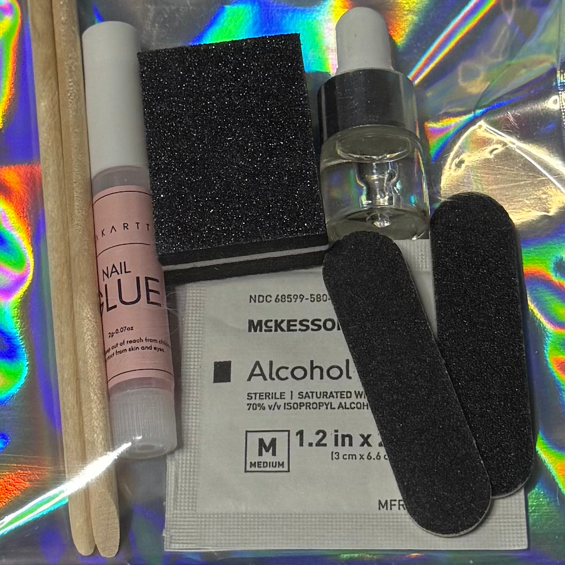 Extra Press On Application Kit
